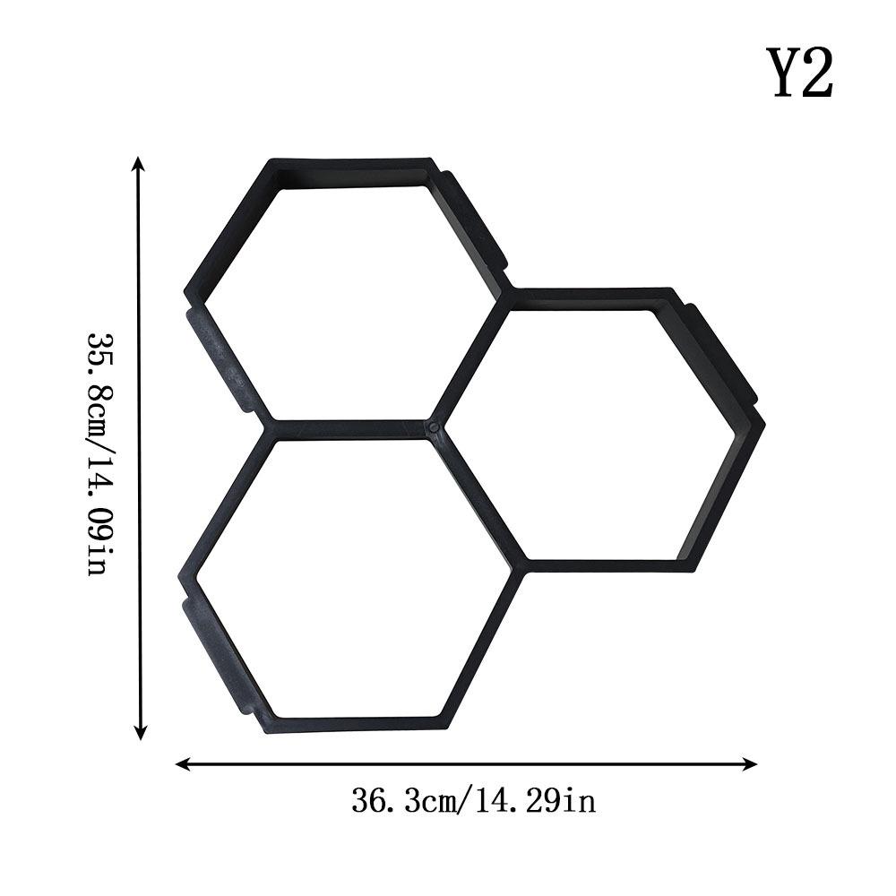 Сделай сам Садовая тротуарная бетонная форма для тисненого пола