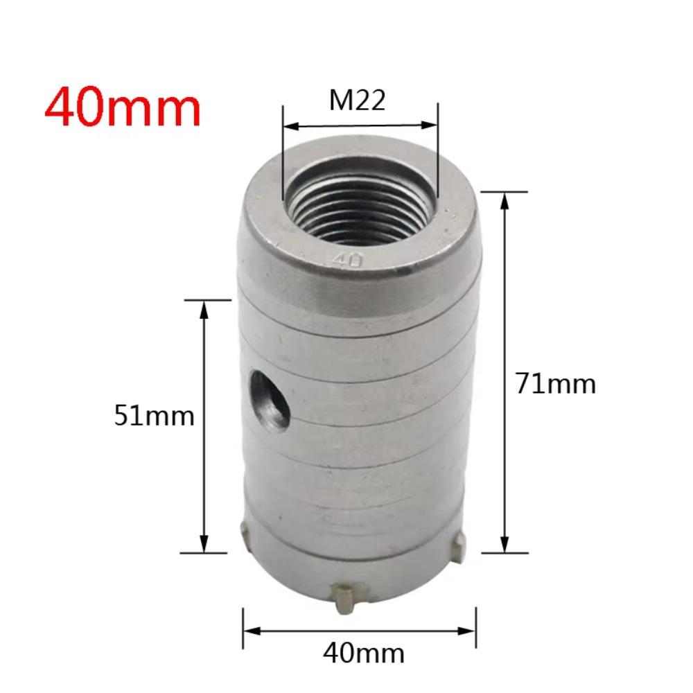 40мм-60мм Бетонная коронка Круглый хвостовик Инструмент для кладки Сверло для стен Бетонная стена Style-A